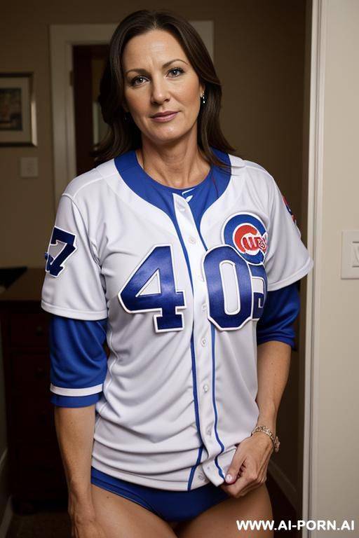 suburban mom, chicago cubs jersey, panties - #main