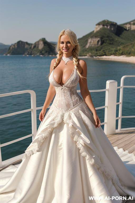 ((topless)), ((natural plump breasts), (pretty face), (wide hips), (soft alluring smile), (belly button ring), (choker), (no top), (topless) - #main