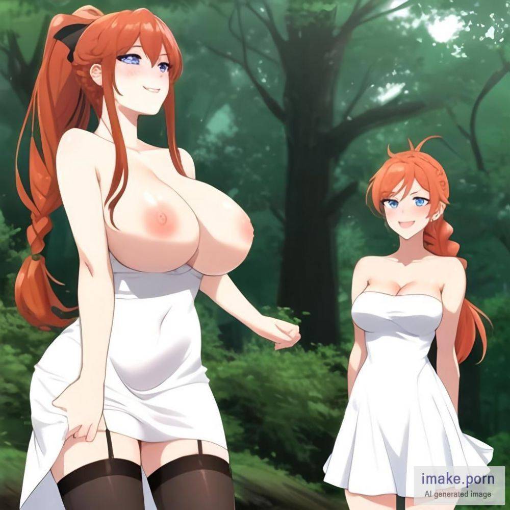 Two Girls, Standing, Forest/Park, Teen 18+, Sportive, Big Tits,... - #main