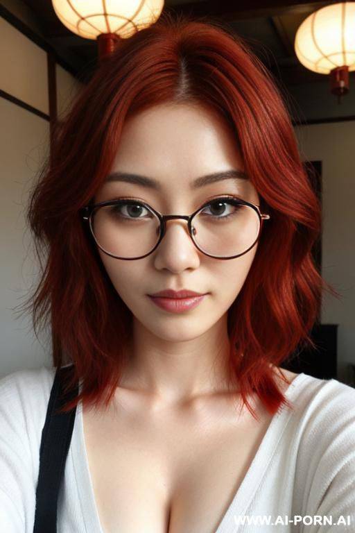 (red hair) (glasses) - #main