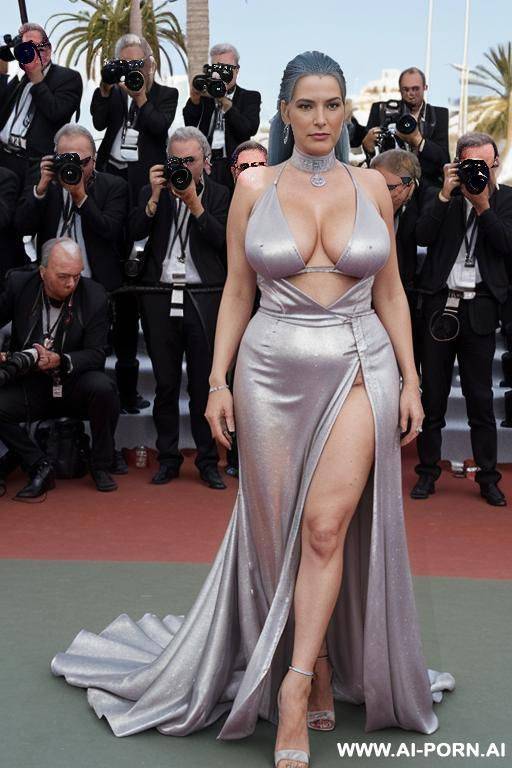 (((realistic look, ultra-realistic))) ((real sex bomb)) (((low chest))) (((heavy saggy humongous droopy tits, massive pendulous hanging tits))) - #main