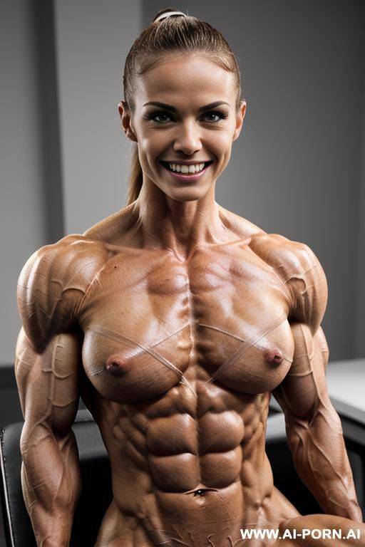 (real life but with very supersized lean muscles), (((totally tanless))), (nude aroused pointy realistic nipples), (((extremely short but muscular))), ((sunny)), (((shortie))), ((nude)), ((naked)), (look - #main