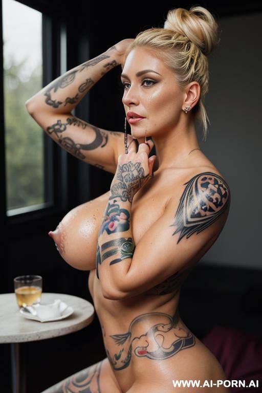 (((verry long hair ))),(((verry big saggy boobs))) - #main