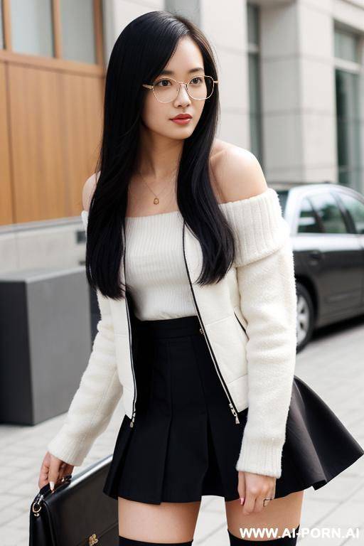 wear white tights - #main