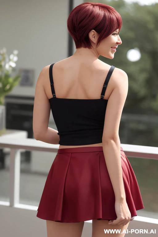 from the back tight ass and side boob showing - #main
