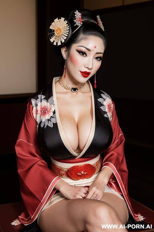 ((((extremely big boobs)))), (fit), ((((((business dress)))))), (extremely beautiful make-up), ((((wide)))) dark lips, seductive, ((((extremely slutty)))), (((ultra realistic))), ((heavy massive bdsm neckcollar)) - #main