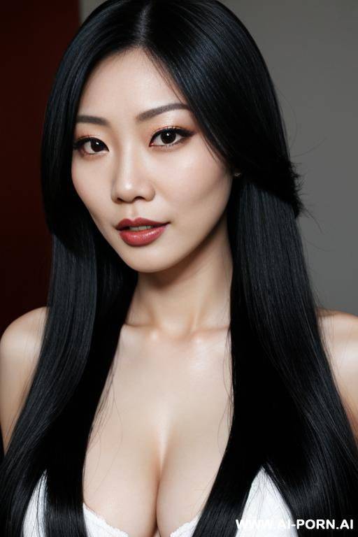 hammer 40 k woman, asian 20 years , black long hair - #main