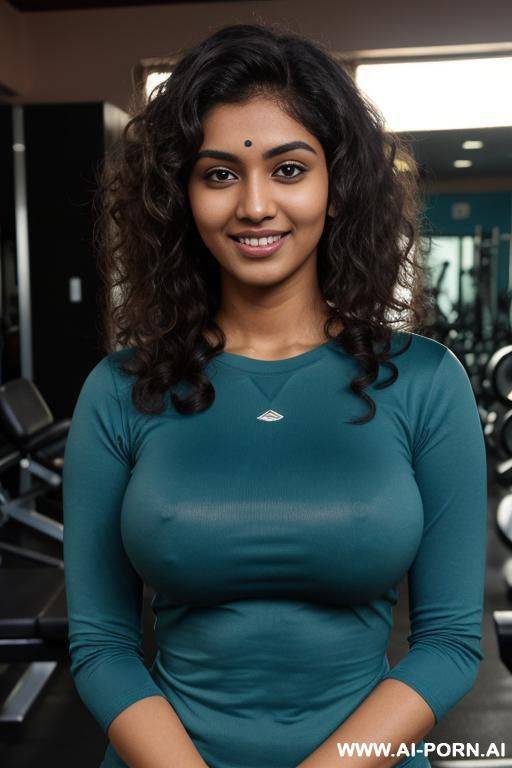 ((crew neck shirt)), crew neck long sleeve teal shirt, photorealistic, indian ((perky breasts)), ((busty)), (perfect boobs), dark complexion, (ultra detailed photo), (hyper realistic photo) - #main