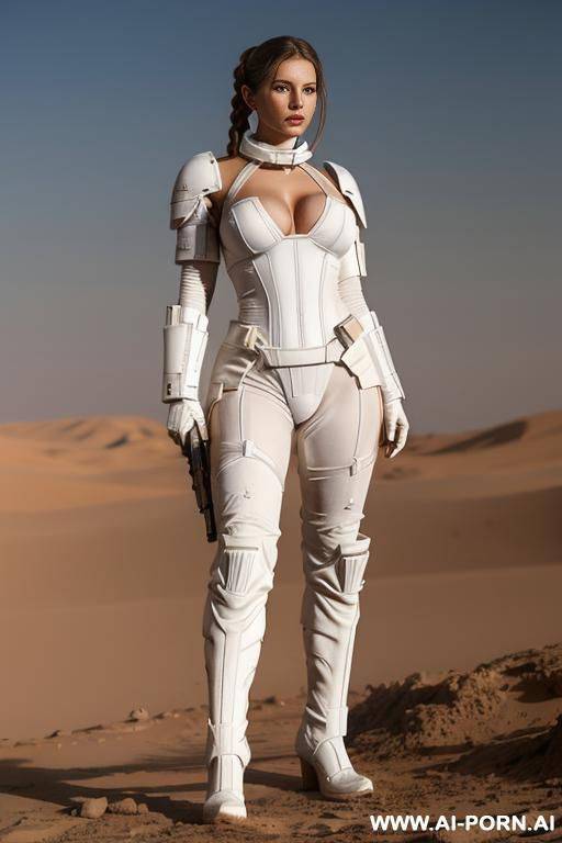 perky busty high quality dirty mud getting ready to attack earth force - #main