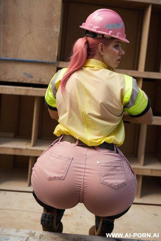 bis ass, asshole, gigantic tits, all on fours, ass up, ass closeup - #main