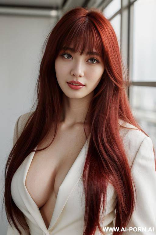 long hair, messy hair, messy bangs - #main