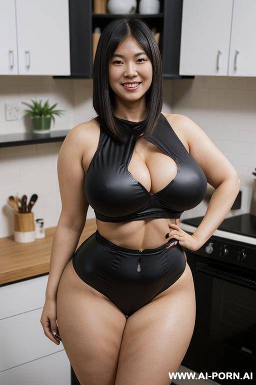 ((massive tits), (massive ass), (massive thighs), (massive hips), (boxy top), (curvy hourglass figure)) - #main