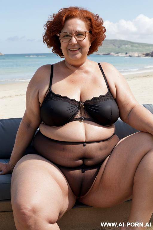 ((very old milf)), ((drunked woman)), ((very old ugly all in view)), full body, ((very large saggy boobs)), (seductive very old woman naked), licking, spread legs, naked, no panties, enjoying - #main
