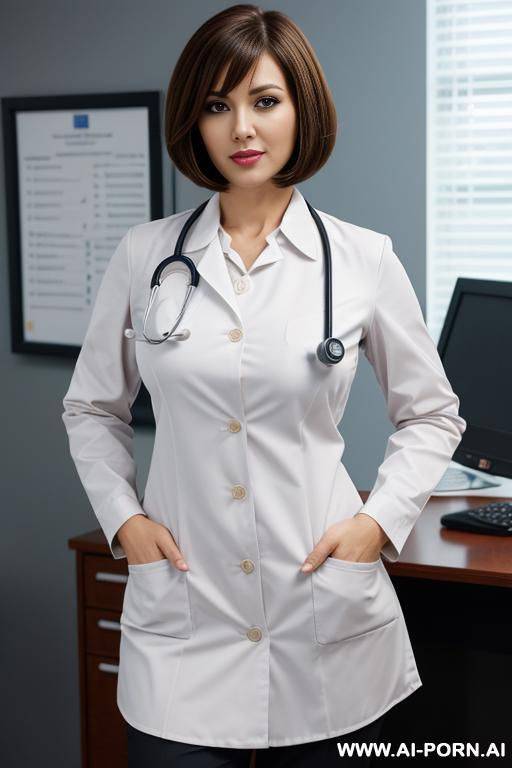 office shirt, big buttons shirt, cougar - #main
