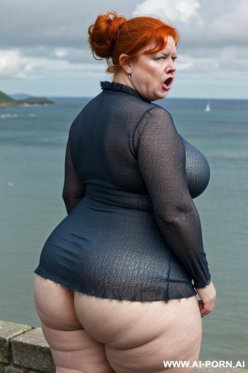 old granny, totally naked, giant boobs, giant breasts, huge ass, thick thighs, hairy pussy ((big hairy pussy)) giant hair ((giant pubes)) - #main