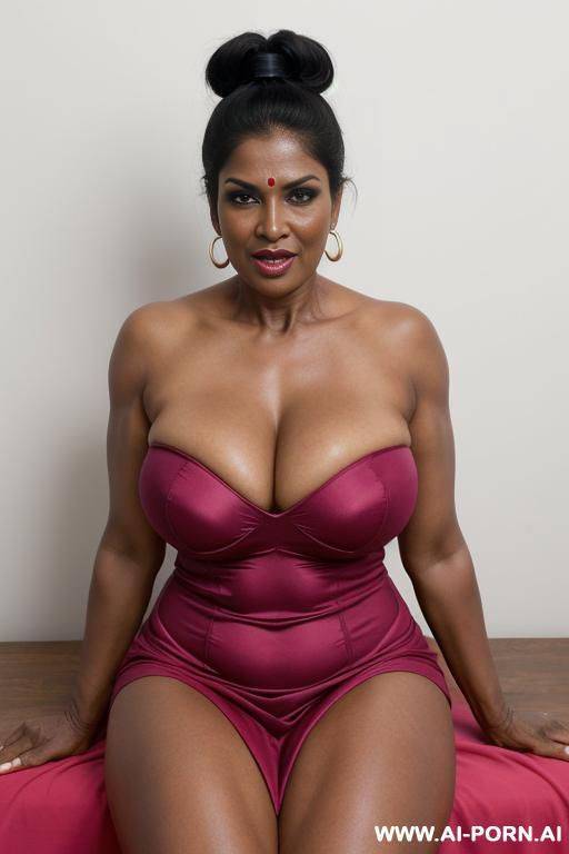 cuckold gilf, bold makeup, big lips, open mouth, erotic, - #main