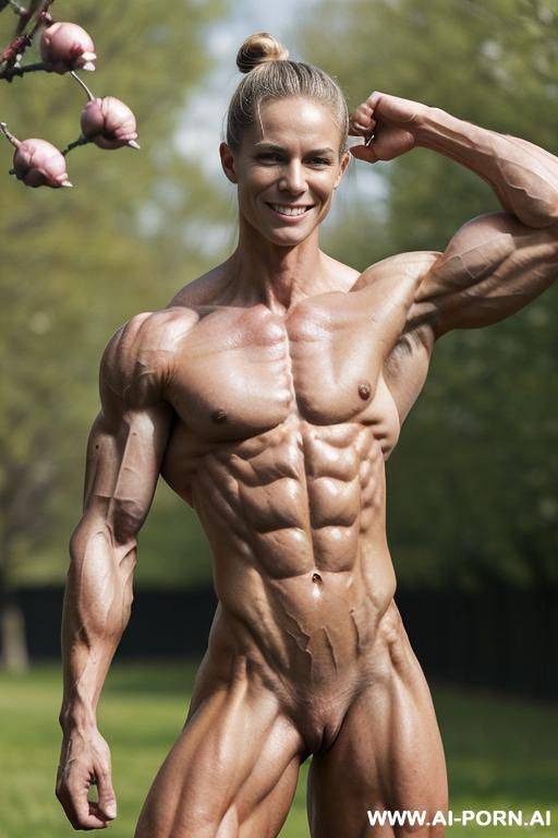 (naked), (nude), ((shortest slender most muscular finnish woman only)), ((((sinewy gaunt slender beautiful finnish muscle woman with extreme musculature)))), ((short)), ((very white pallid skin)), ((perfect - #main