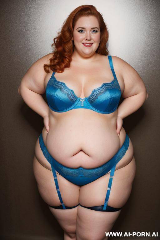 full body photo studio shot, about a fat bbw, so chubby, (very obese) woman ((with love handless and tummy)), wearing a sexy and hot garter belt lingerie and taking a bath - #main