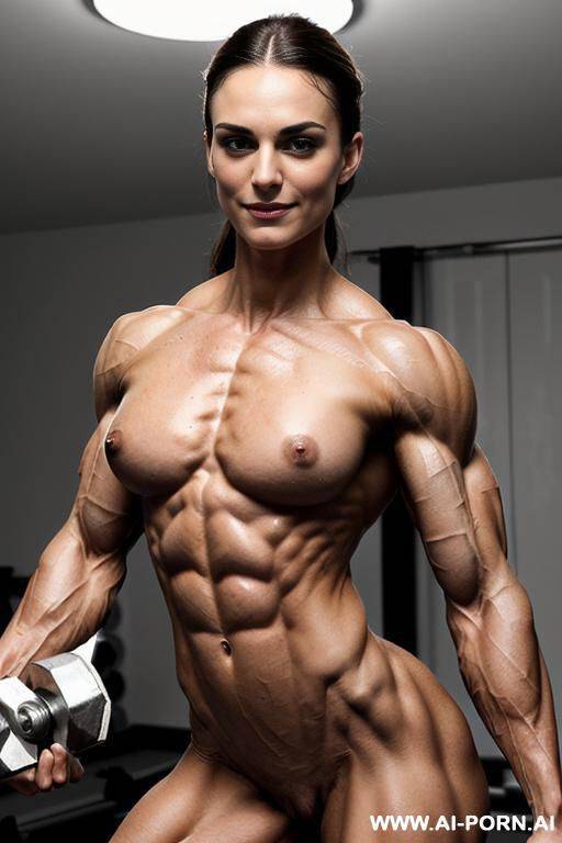 ((bed background)), (naked), (nude), ((very slender most muscular british fbb woman actress k. knightley only)), ((((nude sinewy slender beautiful pretty british fbb muscle woman actress k. knightley - #main