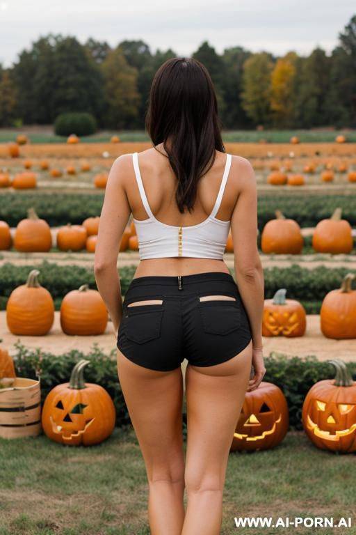 (suburban moms) (pumpkin patch) (tight shorts) - #main