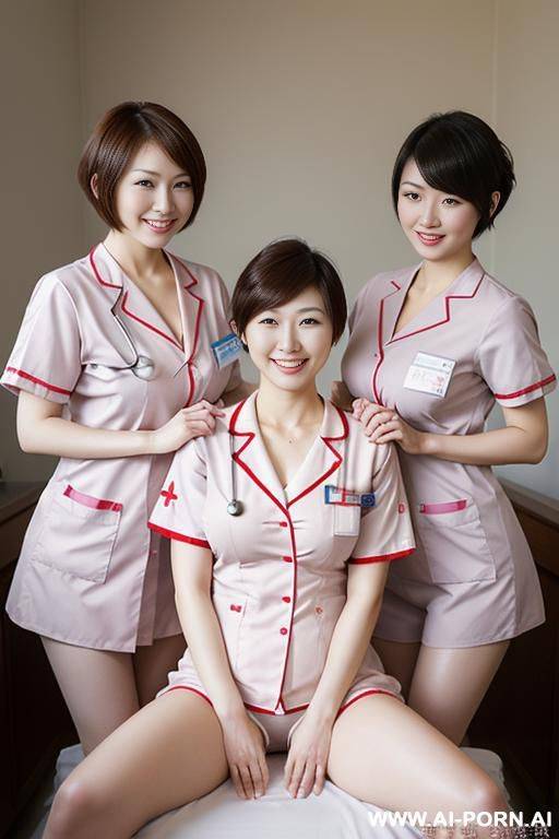 2 woman nurse russian-japanese - #main