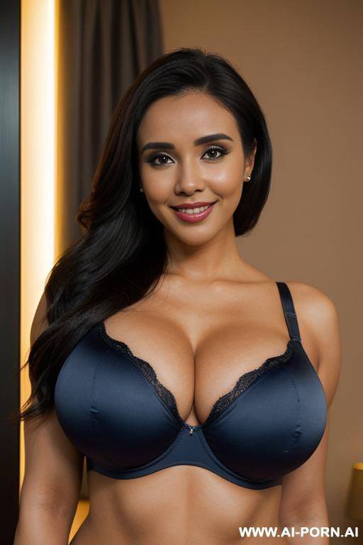 spandex blue push up bra, night time, (photorealistic), (ultra detailed photo), (hyper realistic photo), (asin ) (lean). (busty) - #main