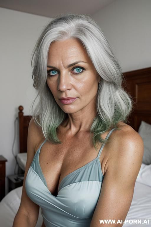 more tanned, one blue eye one green eye - #main