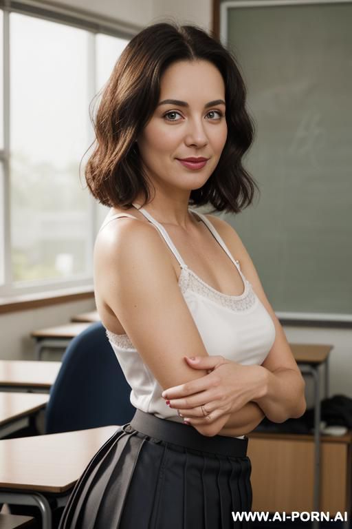 teacher, big ass ,cullote visible - #main