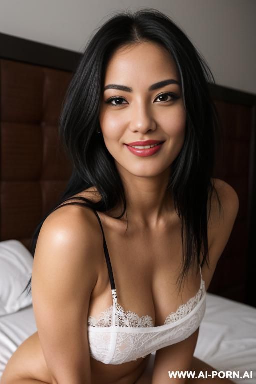 latina blonde wearing white uggs, full opened plaid shirt, showing boobs, sitting on the bed, legs open, big lips, oversized lips, - #main