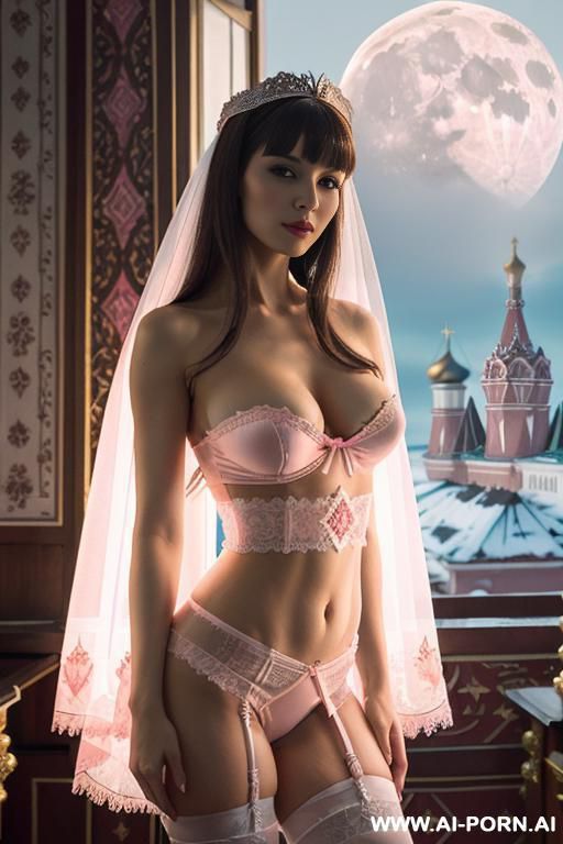 white stockings, white garter belt, topless - #main