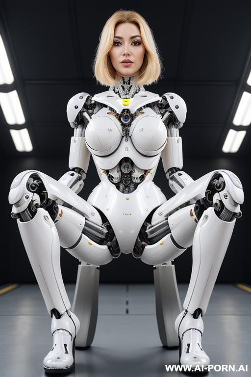 ((ultra realistic very beautiful four k quality to very detailed image to robotic body, beautiful cyborg robot male, only mechanical arms and legs )),(( artificial big boobs total covered only - #main