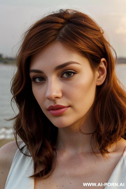 she has medium to full lips, a straight nose, and slightly arched eyebrows that complement her almond-shaped eyes. - #main
