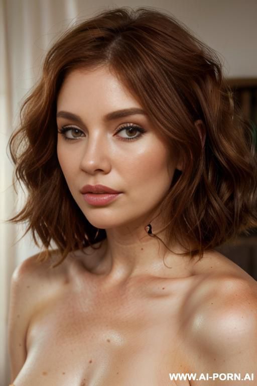 her makeup appears mal, enhancing her natural beauty, with a soft touch of blush and neutral tones. - #main
