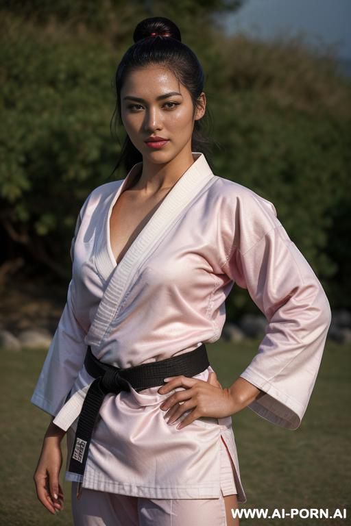 ((she is very pretty), (korean), (beautiful face), (totally naked), (virtual naked image), (realistic nude), (beautiful big tits), (firm breasts), (natural plump breasts), (perfect boobs), (perfect - #main