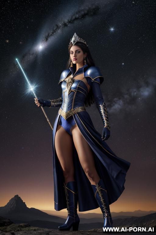 fantasy wizard, looking at viewer, (eye contact), front view, finely detail, majestic view, ultra detailed face, highly detailed skin, highly detailed hands, proud figure, ultra realistic athletic - #main