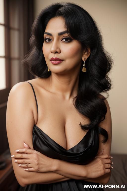 indian mature aunty chubby body breast armpit hair and pussy hair. long black hairs. out of control, - #main