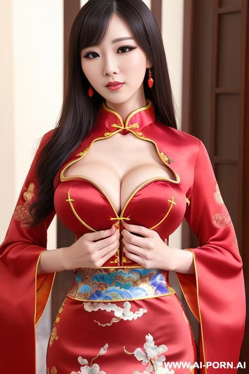 ((chinese)), ((chinese traditional dress)) - #main