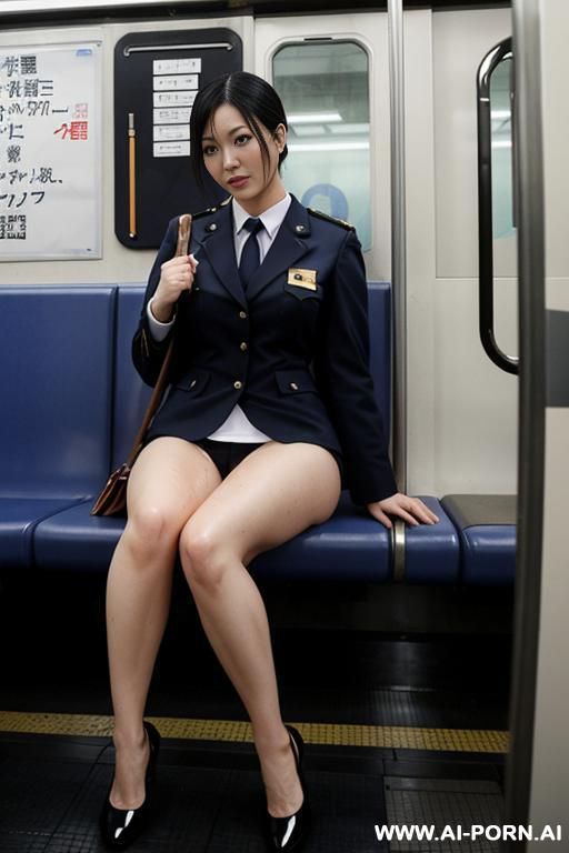 wearing uniform. wet dripping pussy - #main