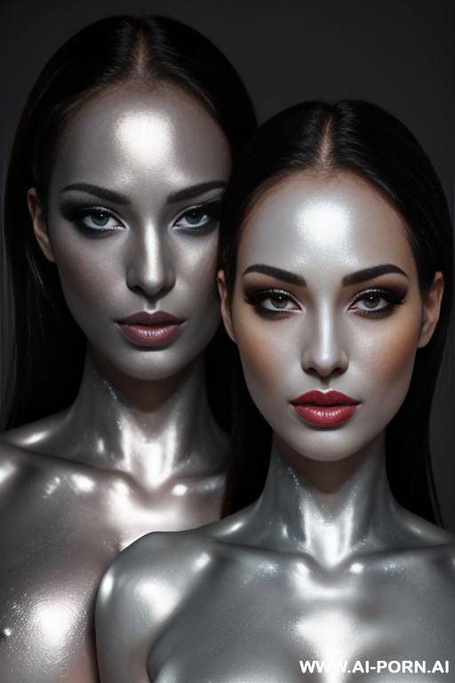 silver bodypaint - #main
