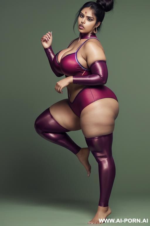 (((full body view))), (((extremely wide hips))), (((huge hyper colossal ass))) (((disproportionally thick thighs))), ((hyper colossal thighs)), (((gigantic thighs))), ((curvy)), (((hyper massive hips))), - #main