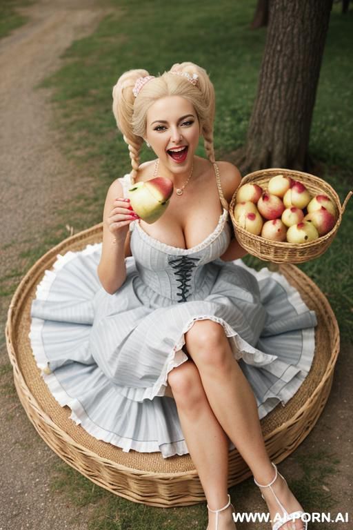 slim thick busty white blonde - #main