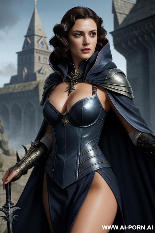 battlemage, woman, finely detail, ultra detailed face, highly detailed skin, highly detailed hands, looking at viewer, (eye contact), smart face exspressions, eyes like gimlets, well fit figure, - #main