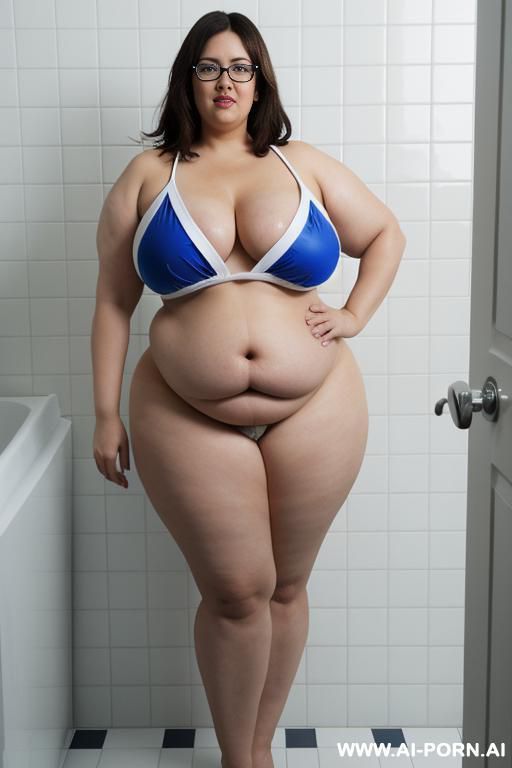 very saggy droppy tits, saggy nipples, pendulous boobs, fat arms, extremely wide hips, fat belly, fat ass - #main