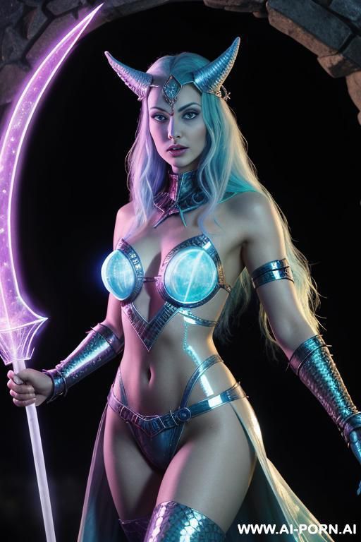 space wizard, looking at viewer, (eye contact), front view, finely detail, majestic view, ultra detailed face, highly detailed skin, highly detailed hands, tall athletic body, ((white colored shiny - #main