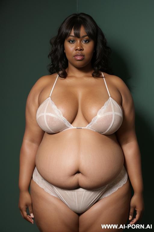 droppy saggy veiny tits with large nipples, arms behind her head, fat arms, fat belly, large hips, wide open mouth, black skin, fat arms, fat belly, huge hips - #main