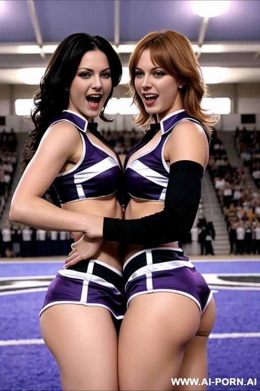 2 women cheerleaders lesbians licking pussy - #main