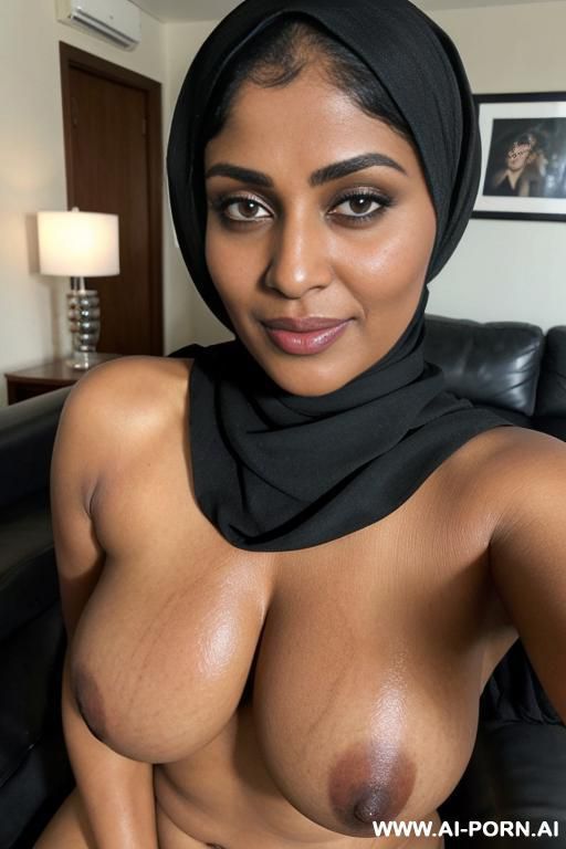 beautiful pakistanis mother, no clothes, wearing a black hijjab, - #main