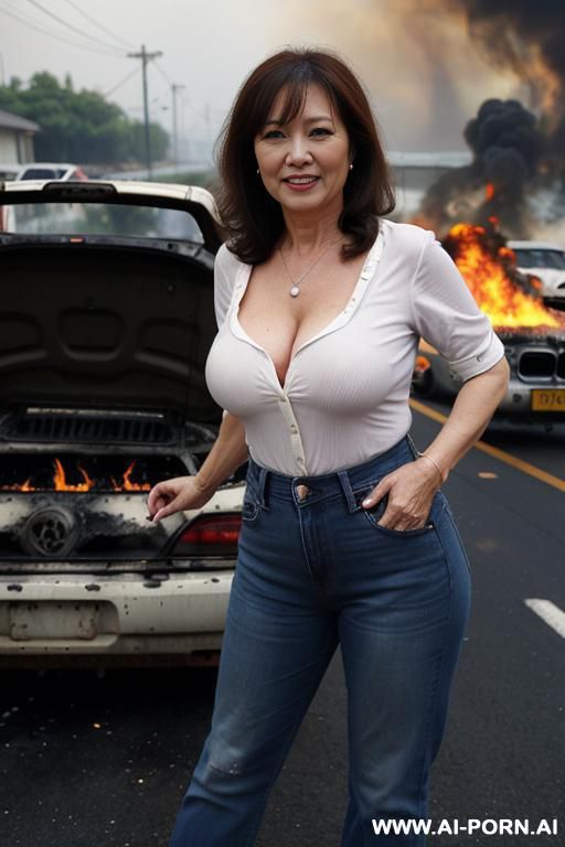 cuckold mature mom is a bold nasty teacher, busty bitch, private party, - #main