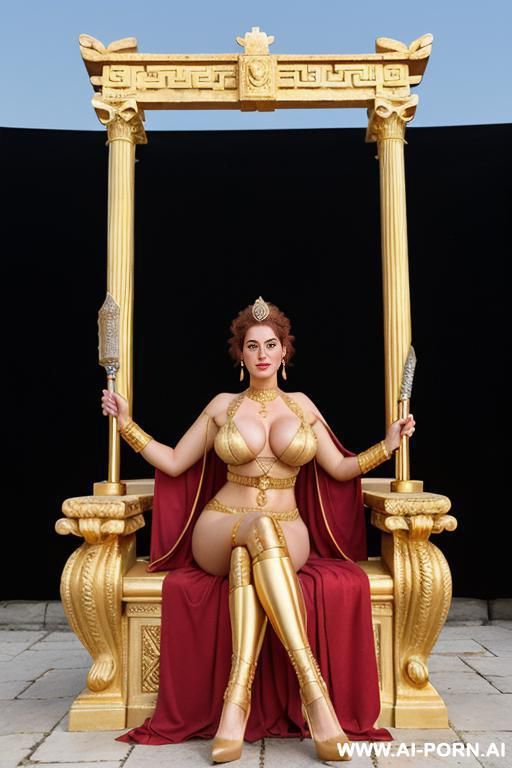 busty horny ancient roman sexy attrative milf mature empress roman goddess, huge xl mature large full round saggy boobs, big lips, political activist hairy pussy, ginger hair, totally naked, - #main