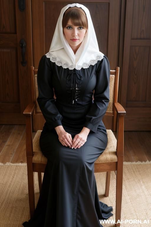 traditional amish mum super beautiful amish hood - #main